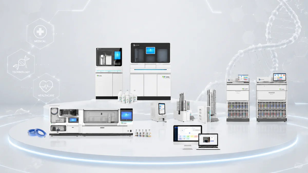 Discussing laboratory workflow and suitable equipment models