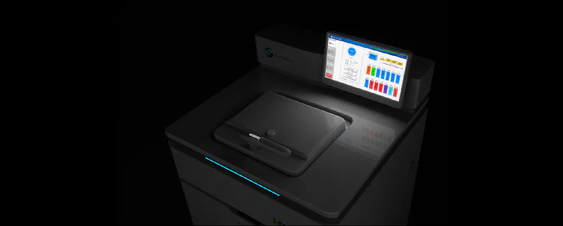 Tissue processor running an overnight processing cycle