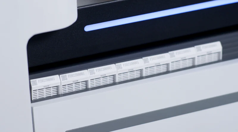Printer software receiving marking data from lab systems