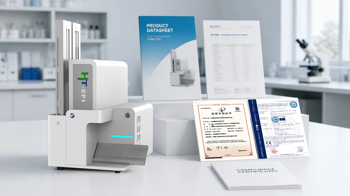 Product brochures and technical datasheets for evaluation