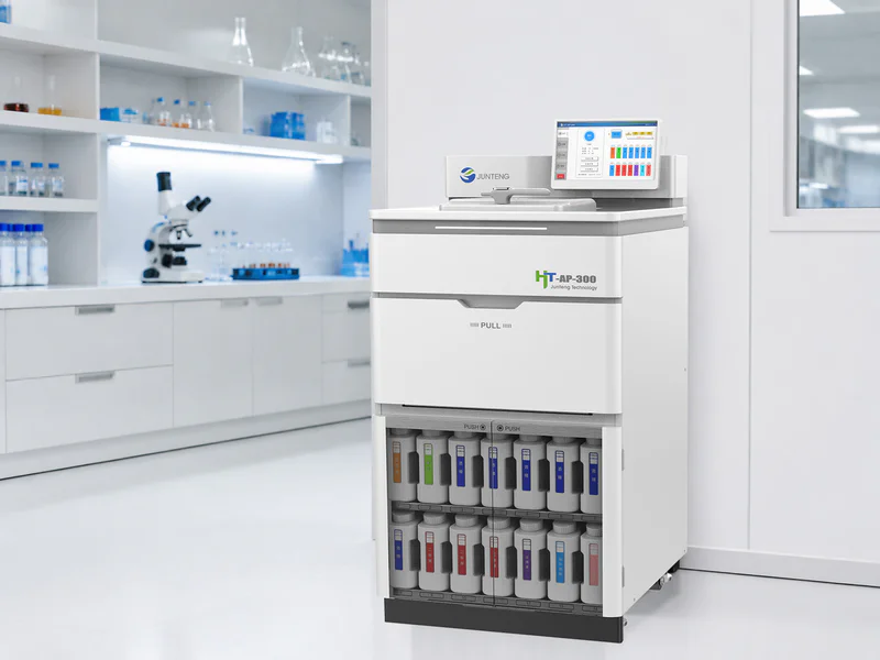 Tissue processor undergoing full-load operation testing